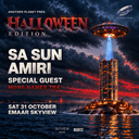 Halloween at Emaar Skyview: SA SUN · AMIRI · Special Guest